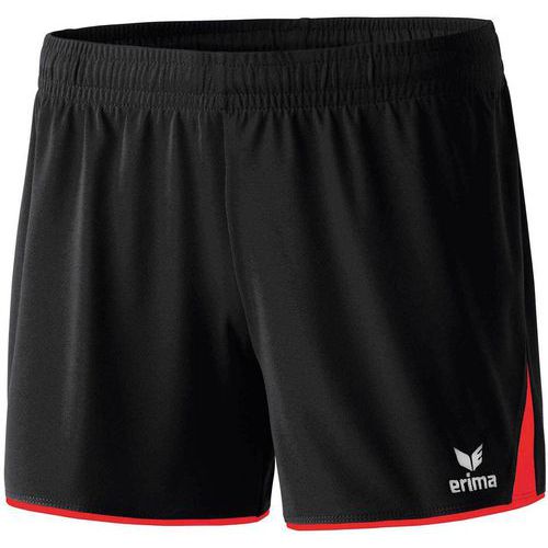 Short - Erima - 5-c classic femme noir/rouge