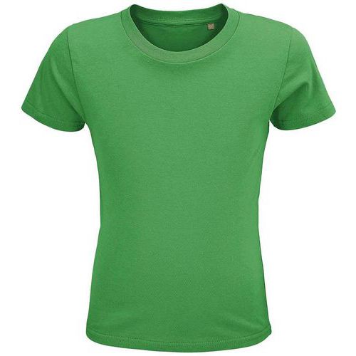 Tee-shirt personnalisable enfant coton organique bio Jersey 150 VERT PRAIRIE