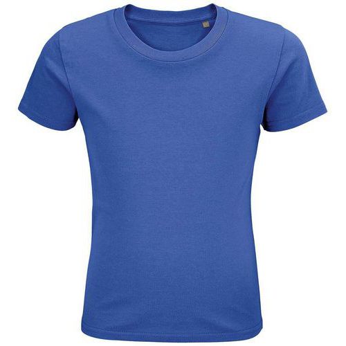 Tee-shirt personnalisable enfant coton organique bio Jersey 175 ROYAL