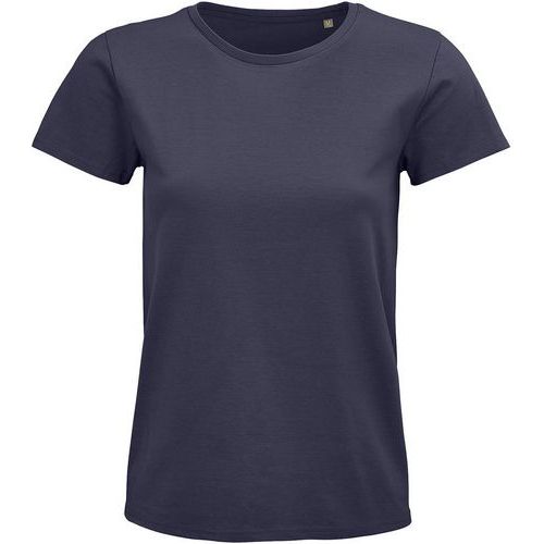 Tee-shirt personnalisable femme coton organique bio Jersey 175 GRIS SOURIS