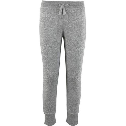 Pantalon personnalisable enfant en coton GRIS CHINÉ