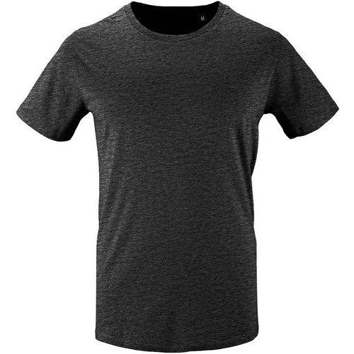 Tee-shirt personnalisable homme en coton organique bio ANTHRACITE CHIN