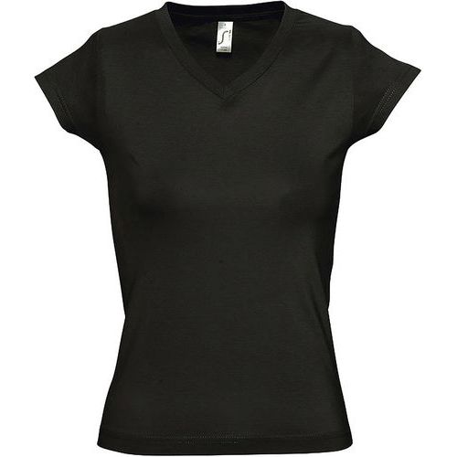 Tee-shirt personnalisable femme en coton NOIR PROFOND