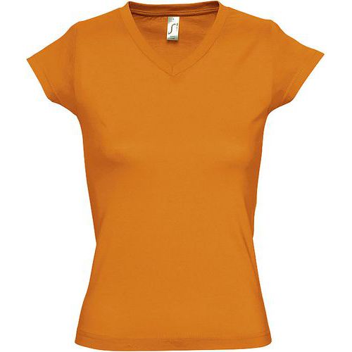 Tee-shirt personnalisable femme en coton ORANGE