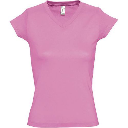 Tee-shirt personnalisable femme en coton ROSE ORCHIDÉE