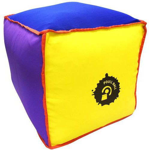 Cube Poull Ball gonflable avec housse