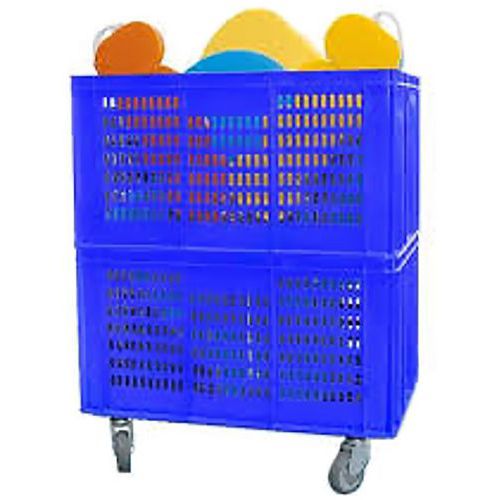 2 bacs de rangement sur roues en inox 153,6 L - Seva piscine 2 bacs de rangement sur roues en inox 153,6 L - Seva piscine