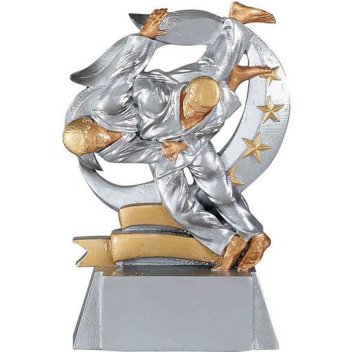 Trophée judo argent - 15cm Trophée judo argent - 15cm