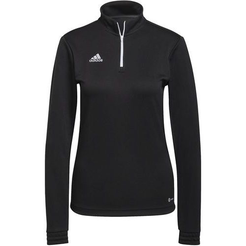 Sweat demi-zip femme - adidas - entrada 22 training noir