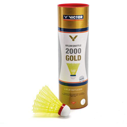 Volants de badminton - Victor - NS2000 jaunes fast