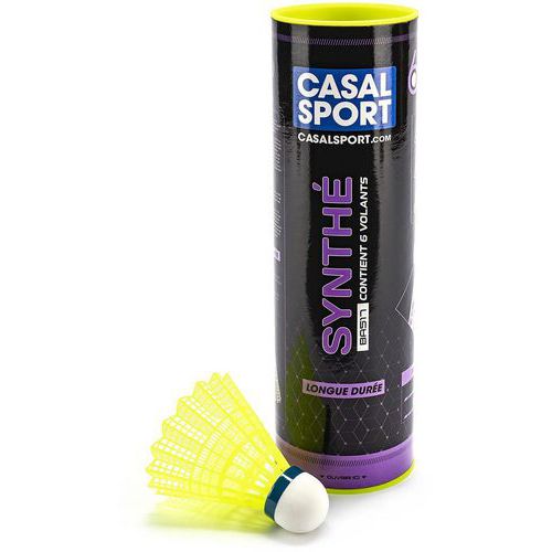 Volants de badminton - Casal Sport - synthé jaune