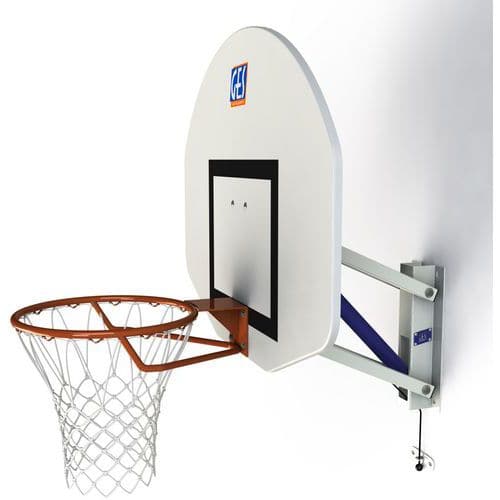 Panier de basket mural - GES - hauteur réglable par vérin à gaz