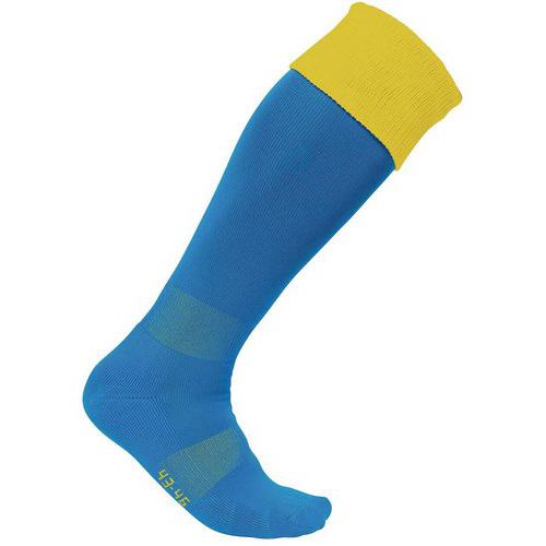 Chaussettes de foot - ProAct - bleu roy/jaune