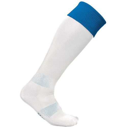 Chaussettes de foot - ProAct - blanc/bleu roy