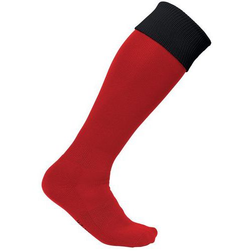 Chaussettes de foot - ProAct - rouge/noir