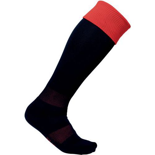 Chaussettes de foot - ProAct - noir/rouge