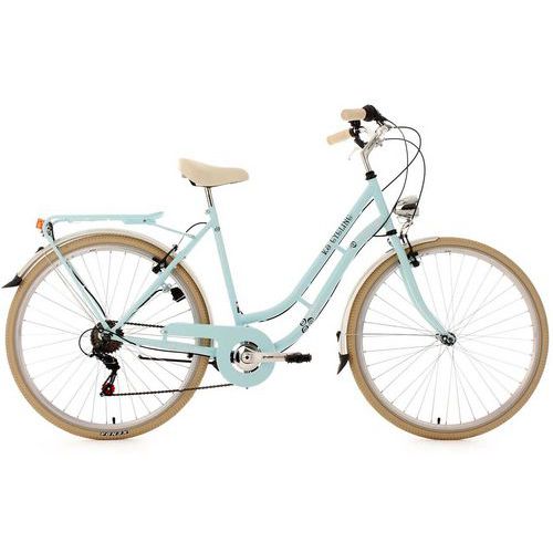 Vélo de ville femme - KS Cycling - Casino - 28 pouces - bleu - 53 cm