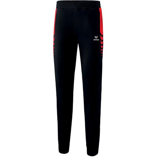 Pantalon de survêtement femme - Erima - Worker Six Wings noir/rouge