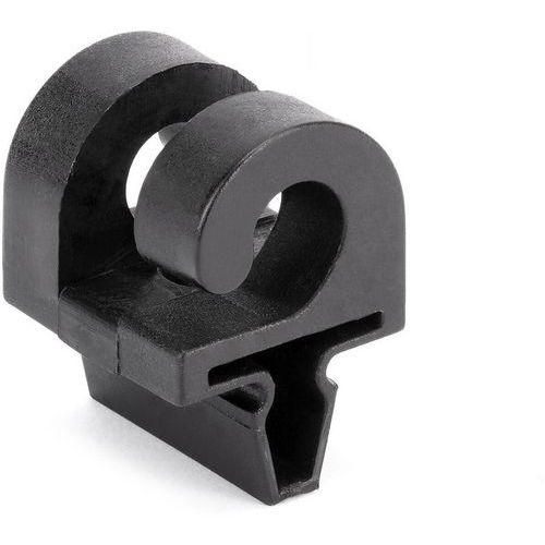 Crochet de maintien de filet pour but en aluminium - noir