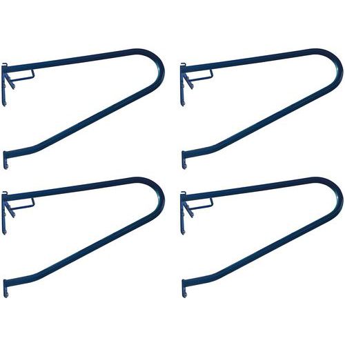 Oreille but 11/8 acier et aluminium, 12 vis HM10-40 avec rondelles
