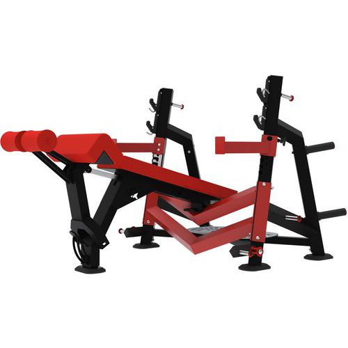Banc déVéloppés incliné Olympique - Laroq - Performance