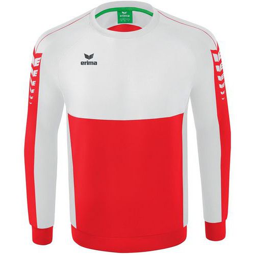 Sweat - Erima - Six Wings rouge/blanc