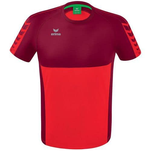 T-shirt - Erima - Six Wings rouge/bordeaux