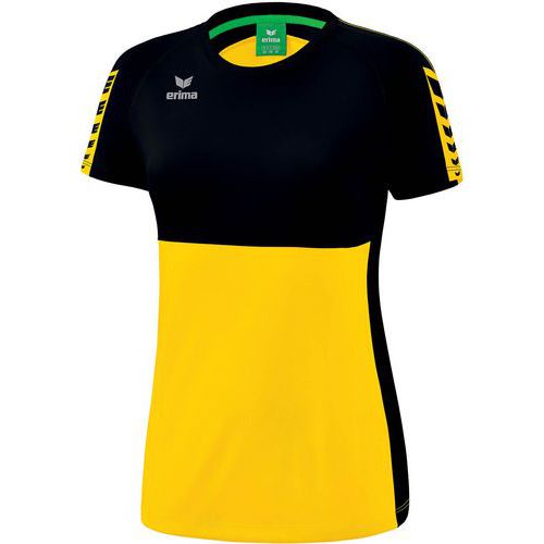 T-shirt femme - Erima - Six Wings jaune/noir