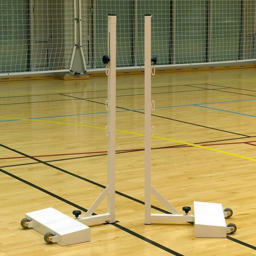 Paire de poteaux de badminton - compétition niveau national