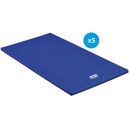 Tapis de gym - GES - Essentials houssés 200 x 100 x 4 cm