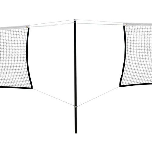 Jeu de 2 filets badminton assemblés - Huck - drisse Ø 5 mm avec âme kevlar