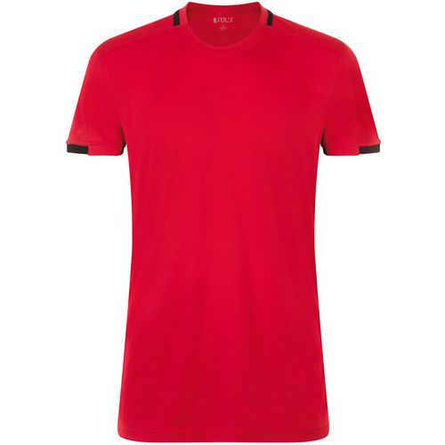 Maillot Sol's ClassicoMC Rouge/Noir