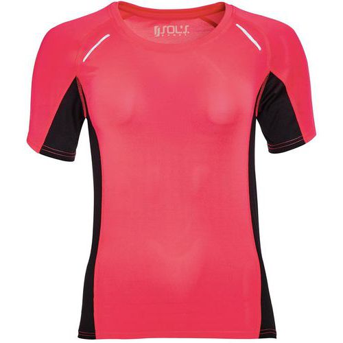 Tee-shirt personnalisable Feminin Running Winner PES Fuchsia EXPERT