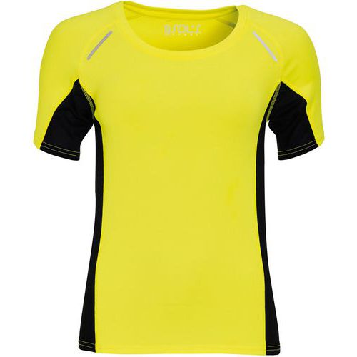 Tee-shirt personnalisable Feminin Running Winner PES Jaune EXPERT