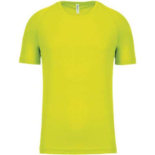Tee shirt de sport homme - ProAct - jaune fluo