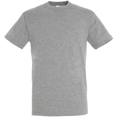 Tee-shirt personnalisable active 190g adulte gris chiné