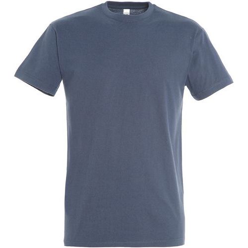 Tee-shirt personnalisable active adulte 190g bleu denim