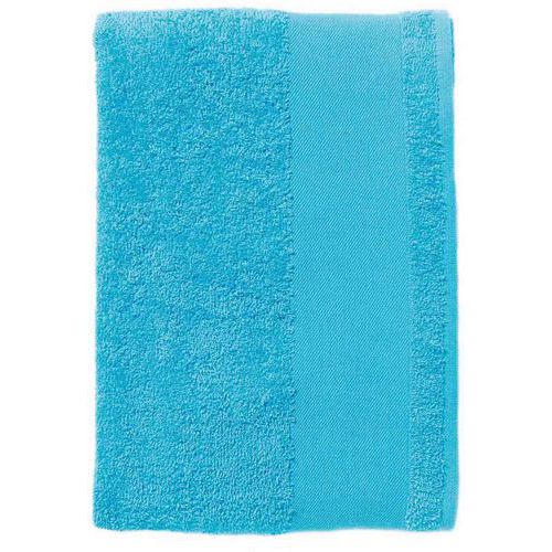 Serviette coton éponge 30 x 50cm turquoise