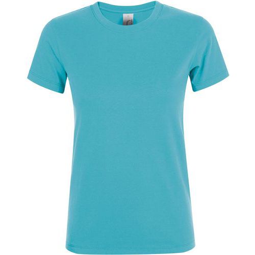 Tee-shirt personnalisable BLEU ATOLL FEMININ CLASSIC 150g
