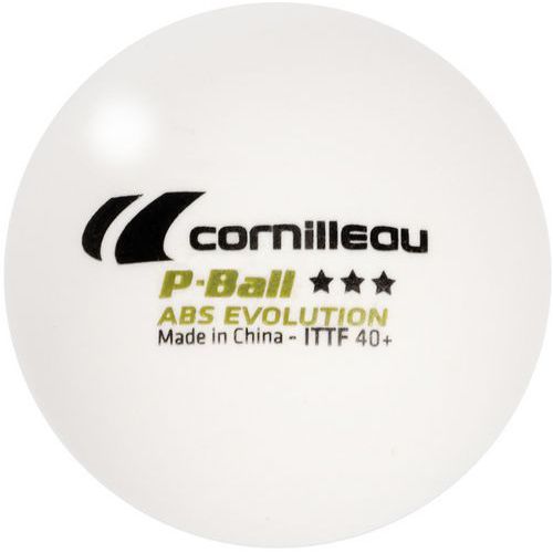 Lot 3 balles tennis de table - Cornilleau - P-ball evolution 40+