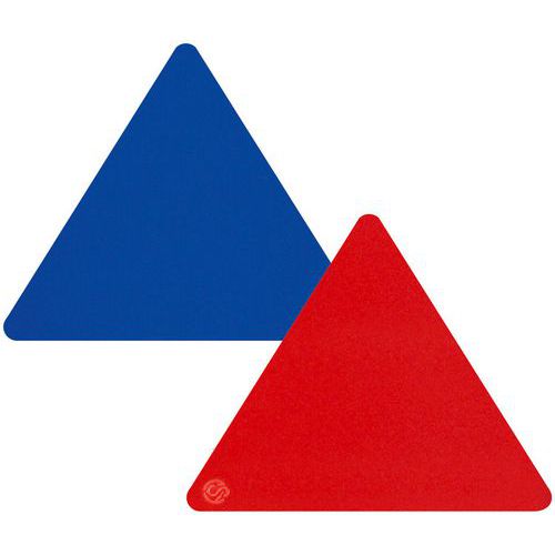 Triangle marquage au sol