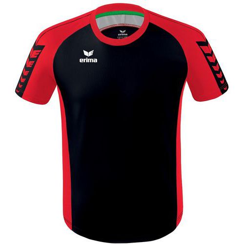 Maillot enfant Erima Six Wings noir/rouge