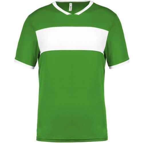 Maillot Now One Vert/Blanc Adulte