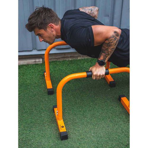 Mini barre parallèle orange - Sveltus