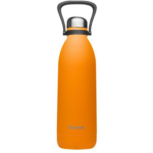 Bouteille isotherme 2L orange pop - Qwetch