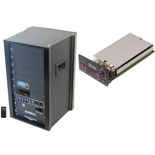 Sonorisation Bomber 200W lecteur enregistreur USB/SD/BT récepteur