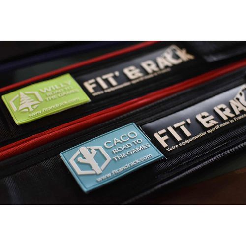 Ceinture D'Haltérophilie - Fit and Rack - WOD Noir