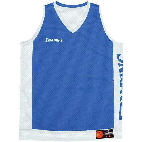 Maillot basket réversible - spalding - bleu blanc