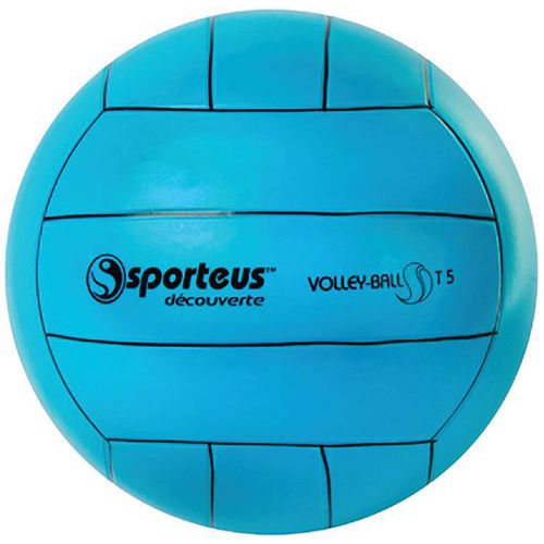 Ballon de Volley Initiation PVC - Sporteus - Ø 215 mm - 300 g