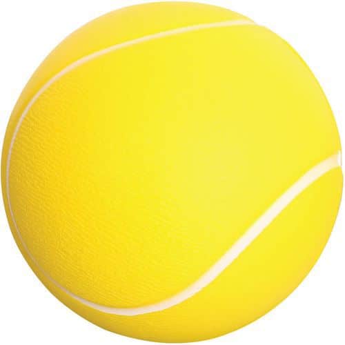 Balle de tennis en mousse 6,3cm